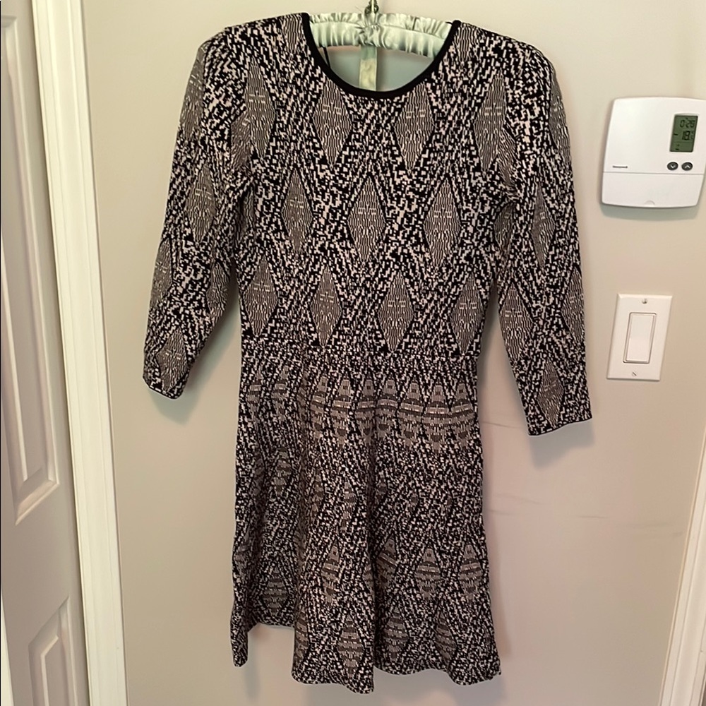 Zara Black and White Dress NWOT